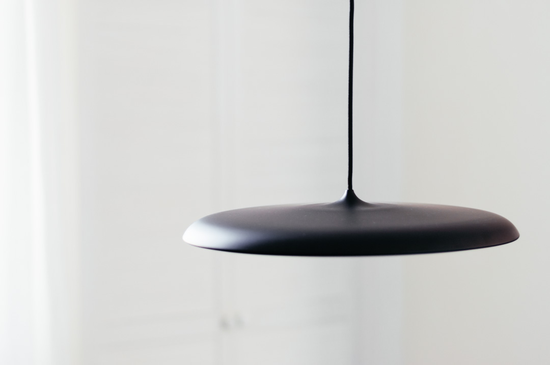 Why I chose a low pendant light instead of a TV - whole light