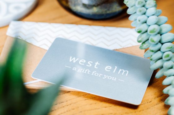 Who else wants a £100 West Elm gift card?